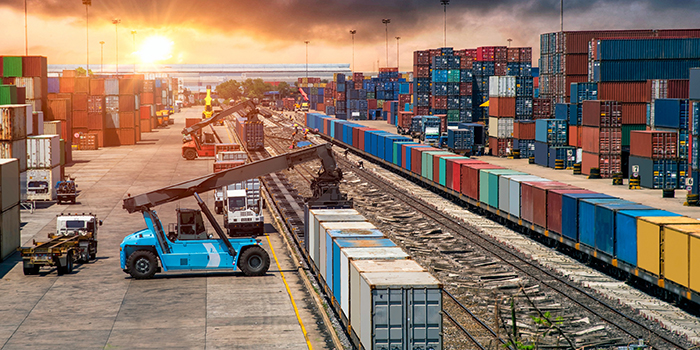 حمل و نقل ریلی برای تجارت بین المللی