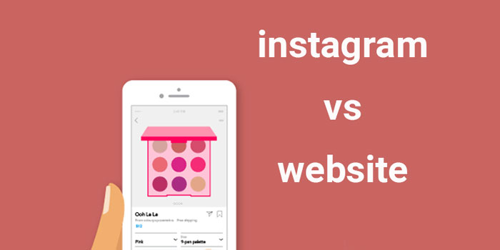 insta vs site