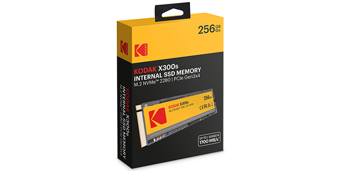 کداک X300s NVMe M.2 ظرفیت ۲۵۶ گیگابایت