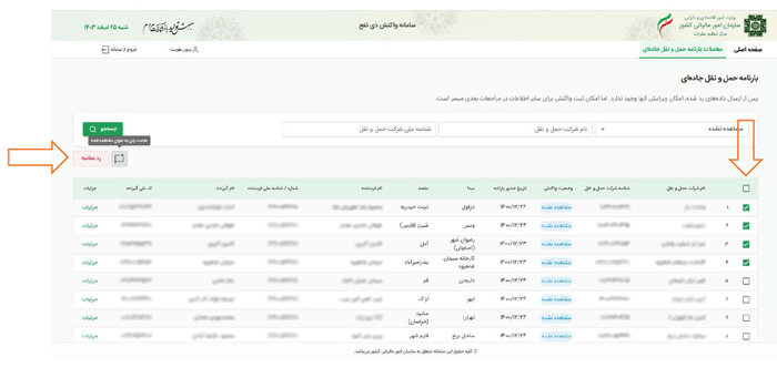 رد معامله گروهی