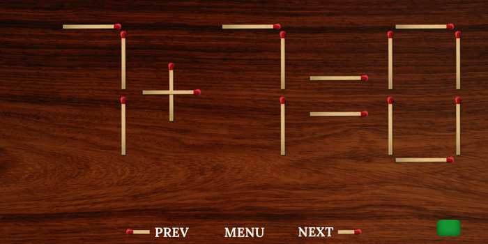 بازی آنلاین ریاضی با چوب کبریت