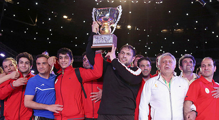 ایران با شكست روسيه قهرمان شد