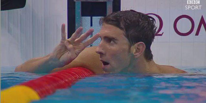 فلپس و بیست و دومین مدال طلای المپیک