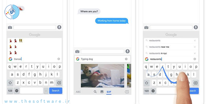از صفحه کلید اندرویدی Gboard گوگل بیشتر استفاده کنید