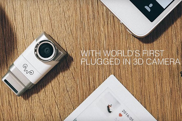  ضبط تصاویر سه بعدی در گوشی های اندرویدی با استفاده از دوربین Eye-Plug