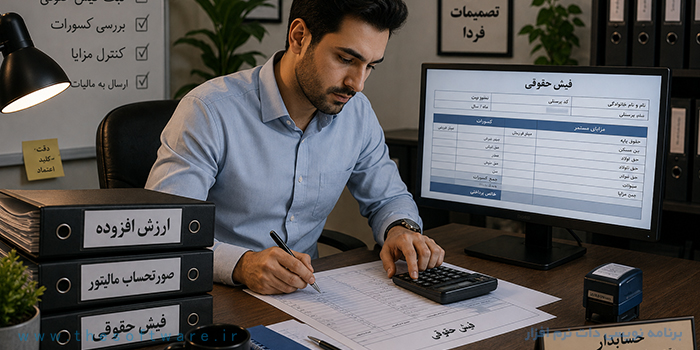 اجزای فیش حقوق، اصطلاحات و نحوه محاسبه